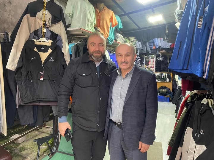 Murat Altın Esnafla Buluştu