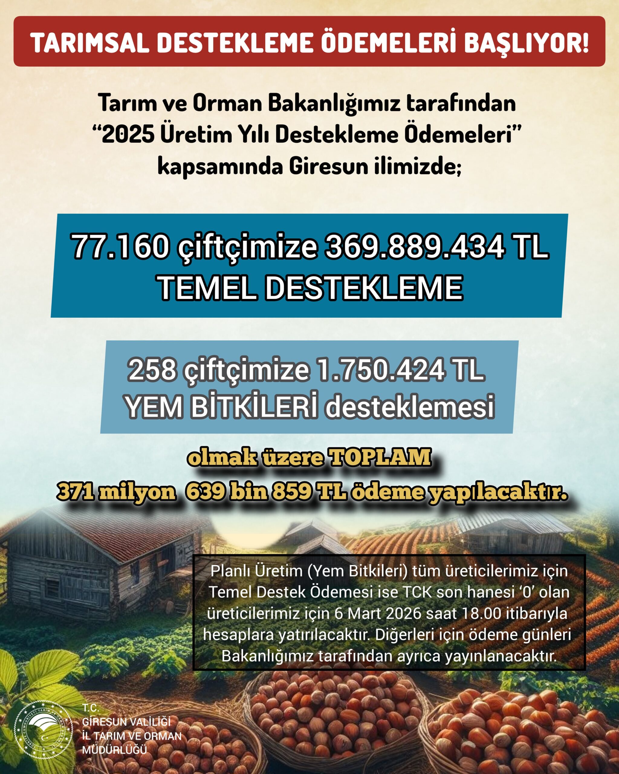 Tarım ve Orman Bakanlığı