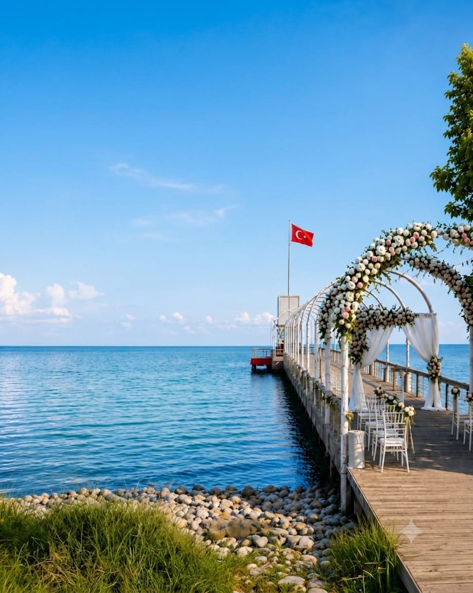 Bulancak İskelesi’nde nikâh törenleri