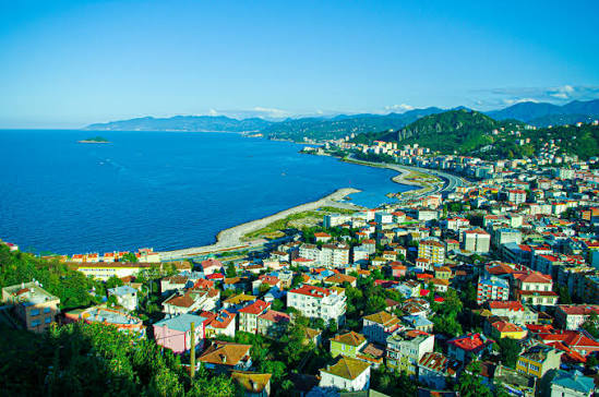 Giresun Doğu Karadeniz Bölgesi'nde
