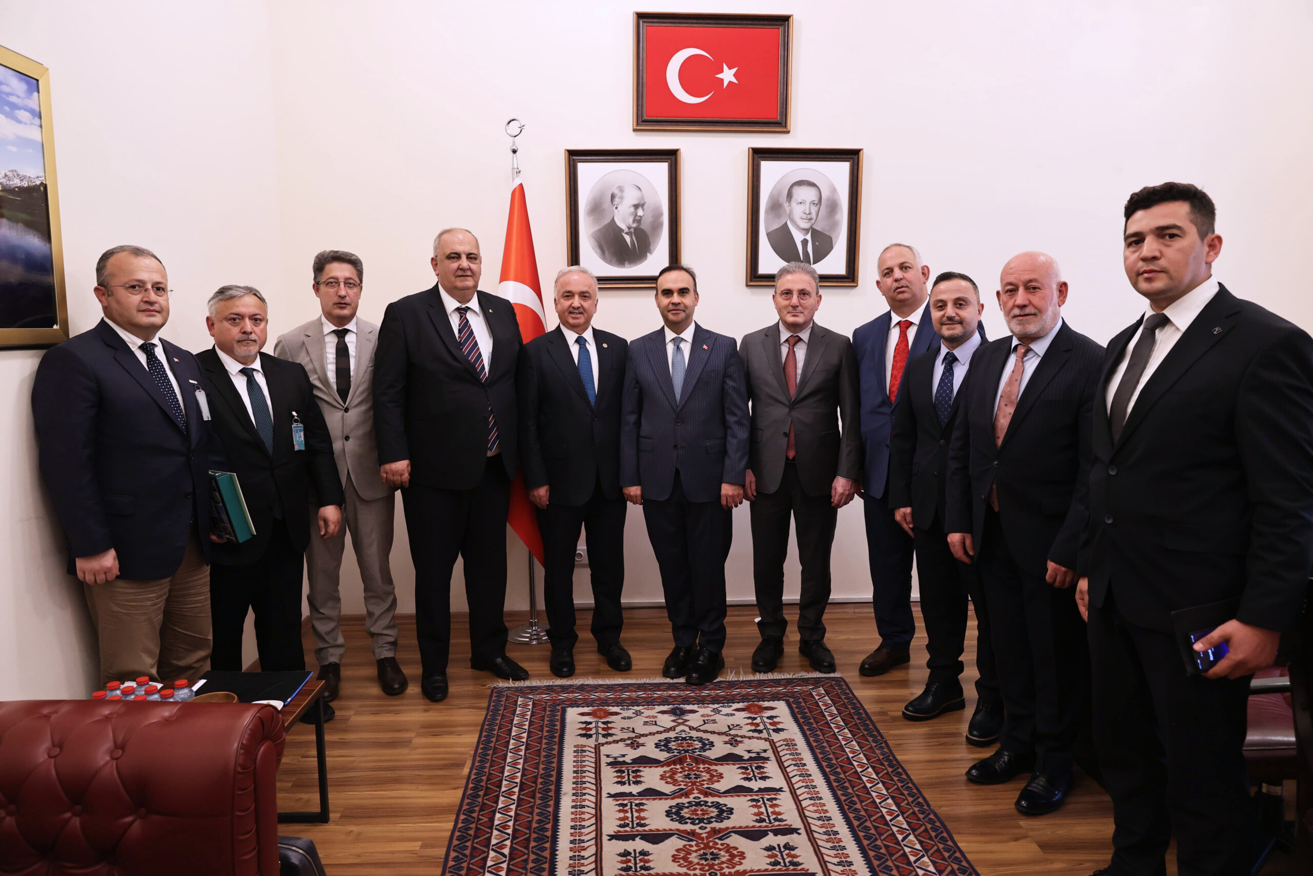 Mehmet Fatih Kacır'ı ziyaret 