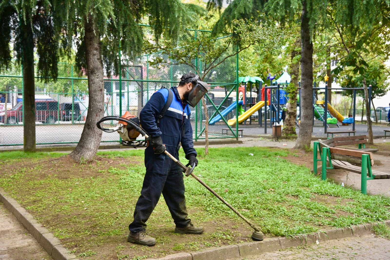 Giresun Belediyesi onarım temizlik
